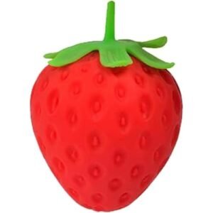 Giant strawberry squishy slow rising fidget stress toy — Image 1 of 10