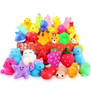 32 pack of mochi squishy toys in kawaii animal shapes — Image 1 of 11