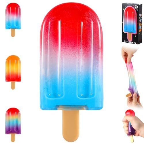 4.8 inch popsicle squishy with malt sugar core in hand — Image 1 of 10
