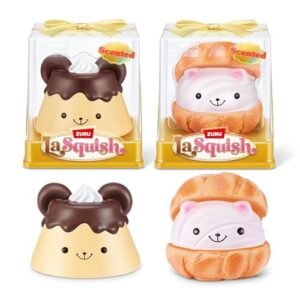 Bear La Creme and Kitty La Creme squishy 2 pack — Image 1 of 9