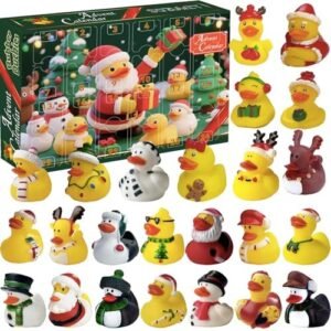 Christmas advent calendar with 24 rubber ducks — Image 1 of 10