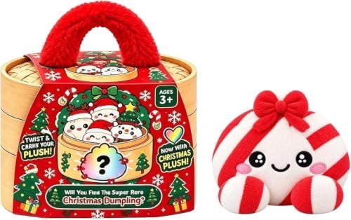 4in rainbow squid plush dumpling squishy squeeze toy — Image 1 of 6