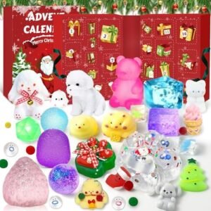 Advent calendar 2026 with 24 kawaii squishy toys inside — Image 1 of 11