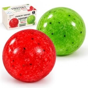 Watermelon and kiwi crunchy squishy toys in a 2-pack — Image 1 of 11