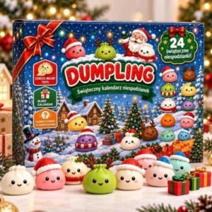 Christmas squishies advent calendar with 24 mini squishies — Image 1 of 8