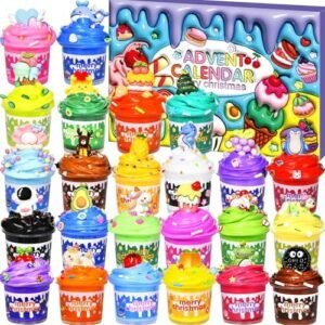 Slime advent calendar with 24 days of slime surprises — Image 1 of 8