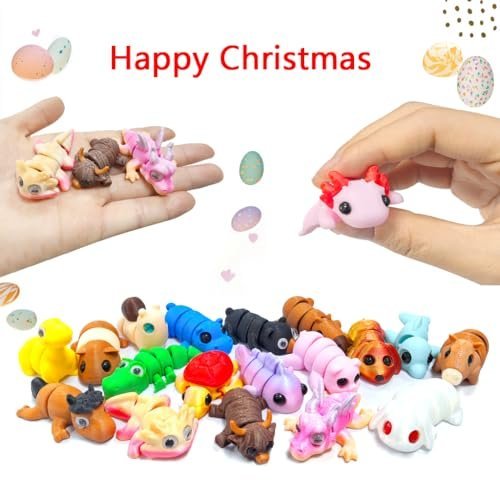 2024 Christmas advent calendar with 24 mini 3D animal toys — Image 2 of 9