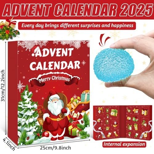 Advent calendar 2026 with 24 kawaii squishy toys inside — Image 2 of 11