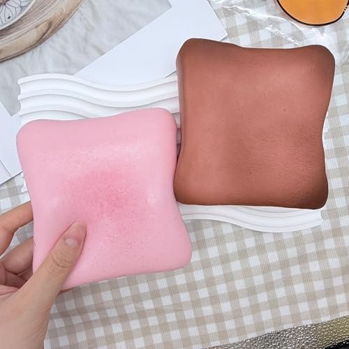Bread butter squishy slow rising squeeze toy for stress — Image 3 of 11