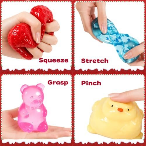 Advent calendar 2026 with 24 squishy toys behind doors — Image 3 of 11