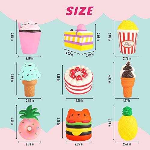 YOYI jumbo food squishies set with slow rising squishy toys — Image 3 of 11