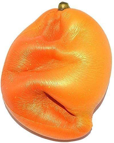 Colossal gold mango squishy slow rising scented toy — Image 4 of 11