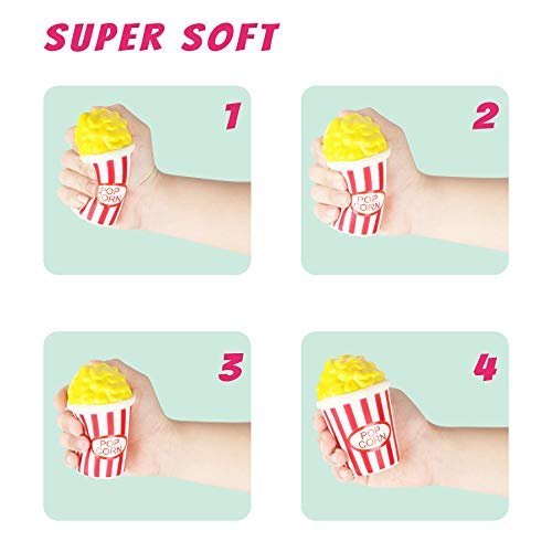 YOYI jumbo food squishies set with slow rising squishy toys — Image 4 of 11