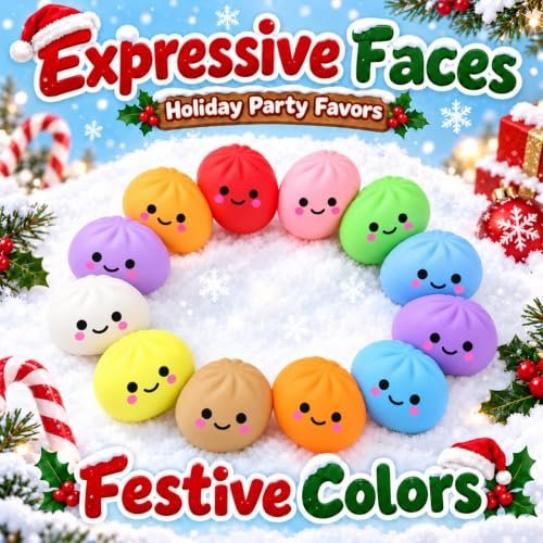 Squishy advent calendar 2026 with 24 mini holiday squishies — Image 4 of 10