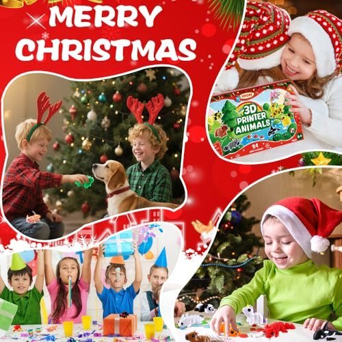 3D printed animal fidget toys in a Christmas advent calendar — Image 3 of 10