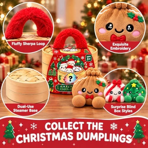 4in rainbow squid plush dumpling squishy squeeze toy — Image 4 of 6