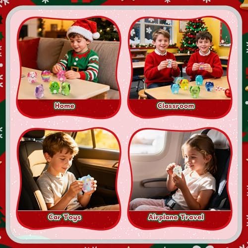 Axolotl slow rising squishy advent calendar with 24 toys — Image 4 of 11