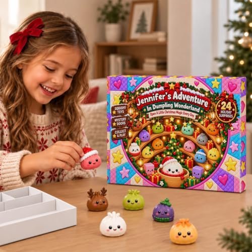 Dumpling advent calendar with 24 mini squishies — Image 5 of 8