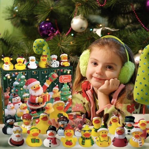 Christmas advent calendar with 24 rubber ducks — Image 5 of 10