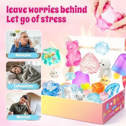 25-piece Taba squishy box set with assorted squeeze toys — Image 5 of 11