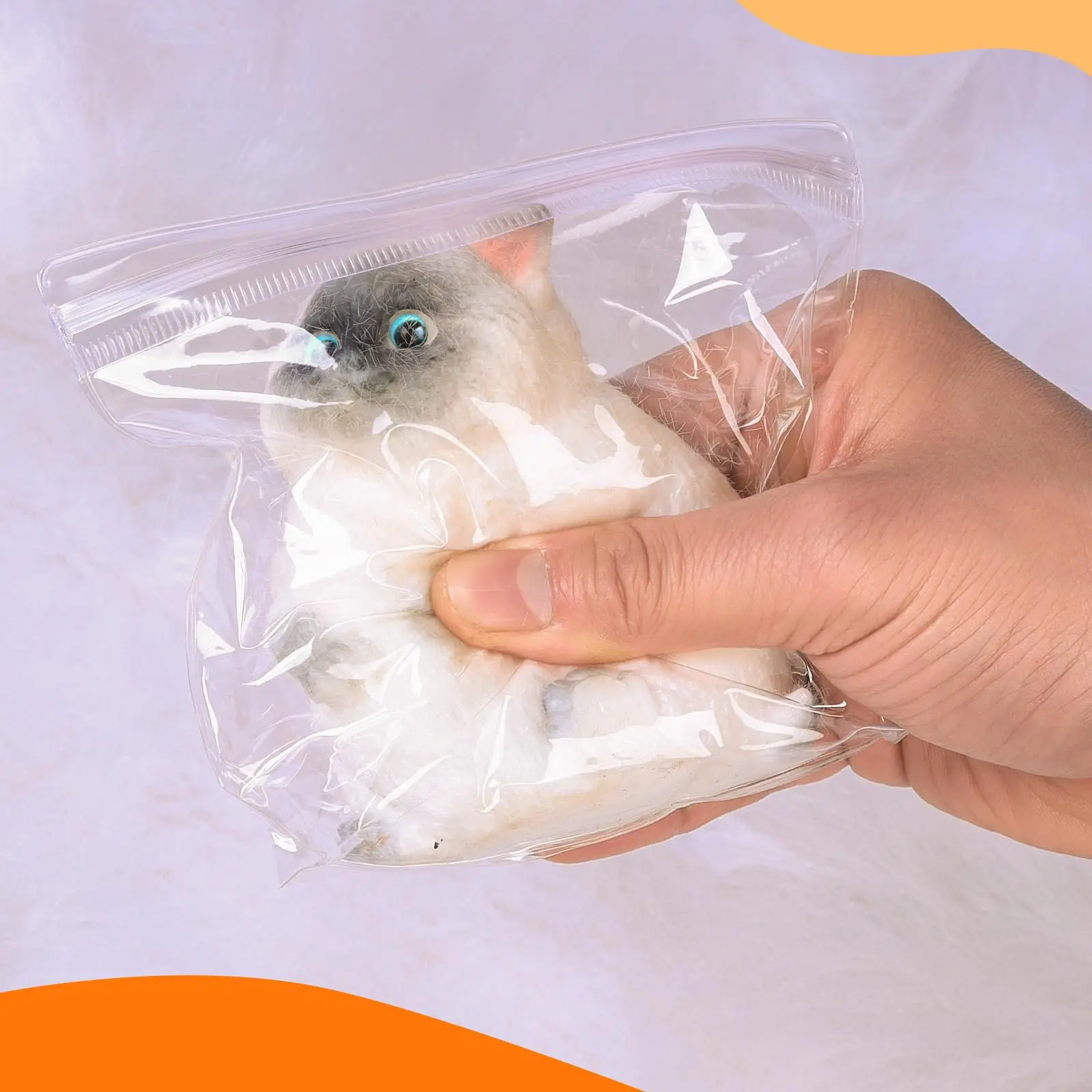 Kawaii cat squishy toy with slow rising foam — Image 4 of 6
