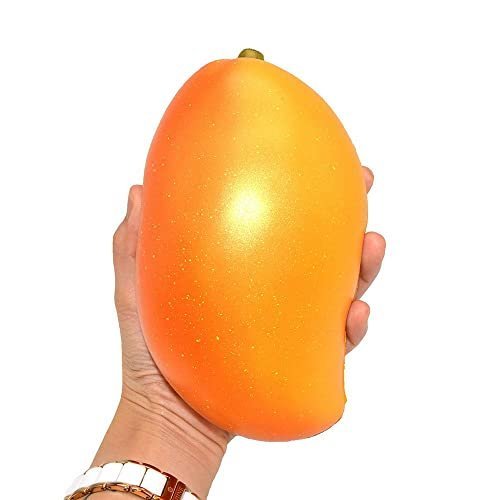 Colossal gold mango squishy slow rising scented toy — Image 6 of 11