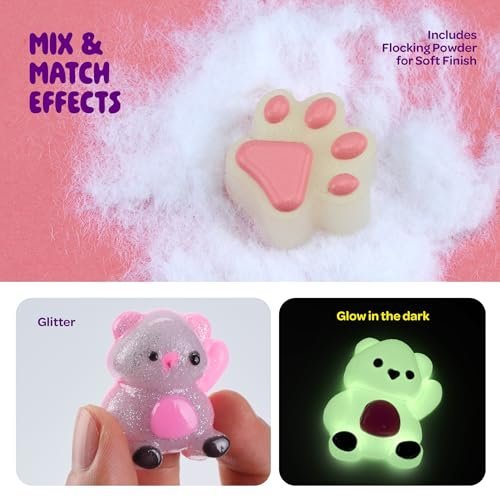 Taba squishy making kit mold with six DIY squishies — Image 6 of 11
