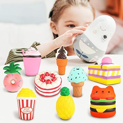 YOYI jumbo food squishies set with slow rising squishy toys — Image 6 of 11