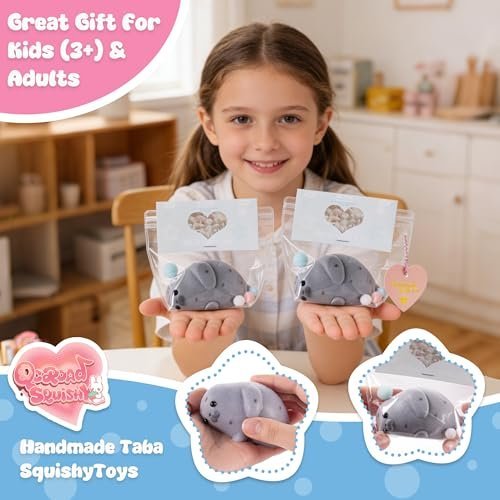 Handmade Taba Seal squishy in ultra soft silicone — Image 6 of 11