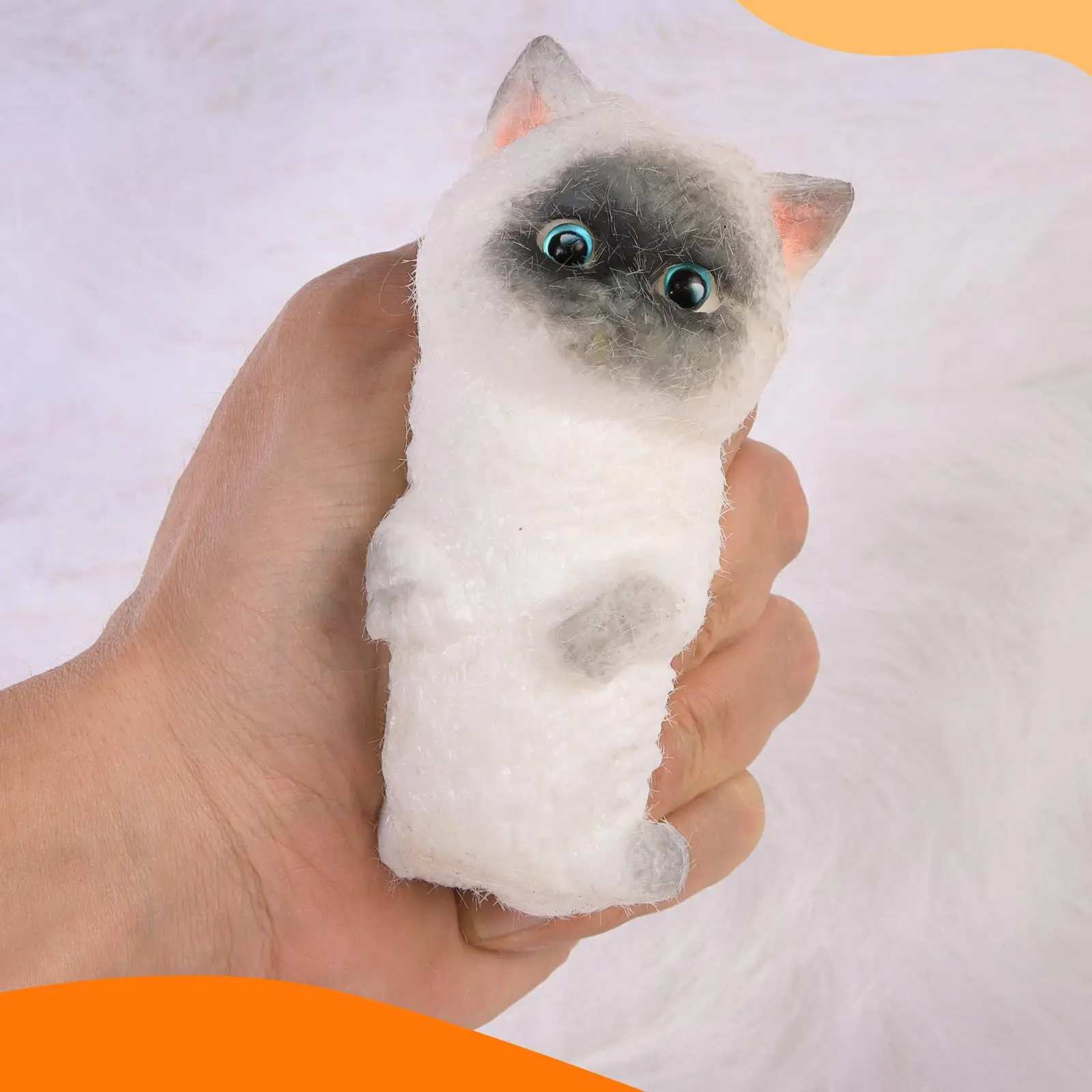 Kawaii cat squishy toy with slow rising foam — Image 5 of 6