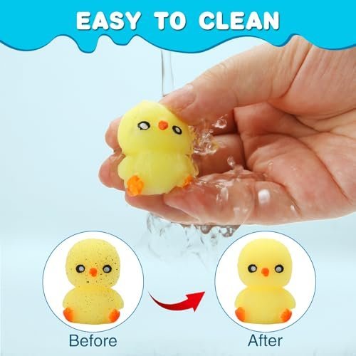 30 pack kawaii squishy toys in assorted mini animal shapes — Image 7 of 11