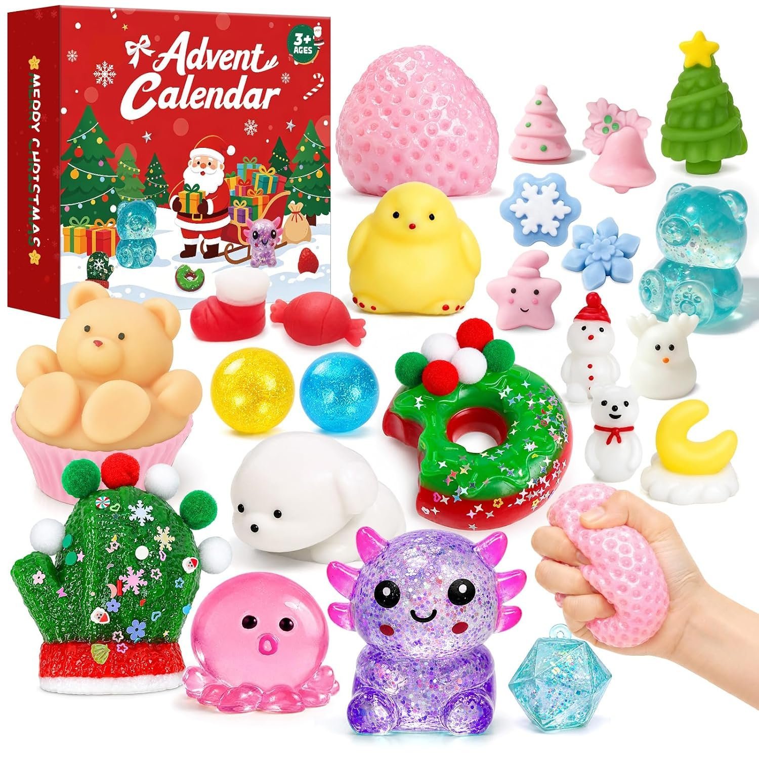 Squishy advent calendar 2026 with 24 surprise toys — Image 10 of 10